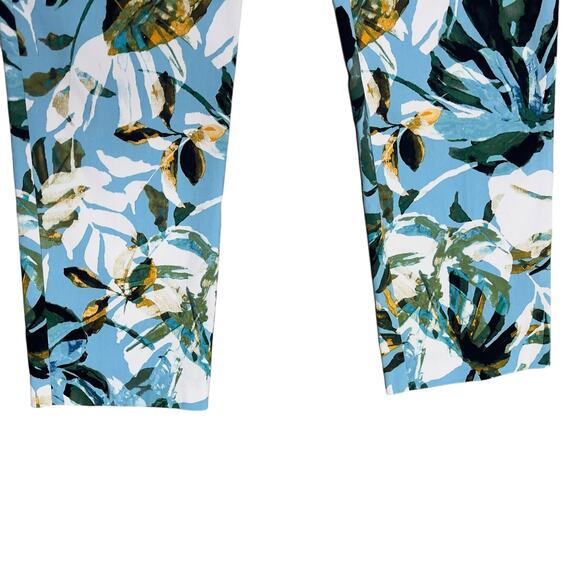 JOSEPH RIBKOFF Blue Multi Pants  size M - Picture 6 of 9